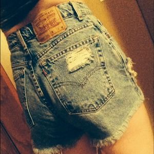 High waisted shorts