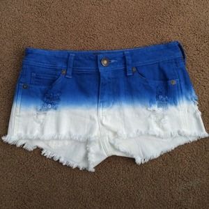 Kendall and kylie ombre shorts