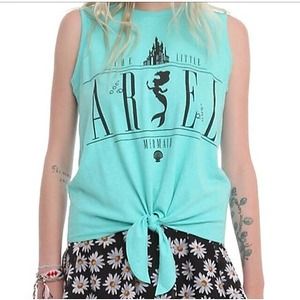 Hot Topic Little Mermaid Ariel Top. SIZE:MEDIUM