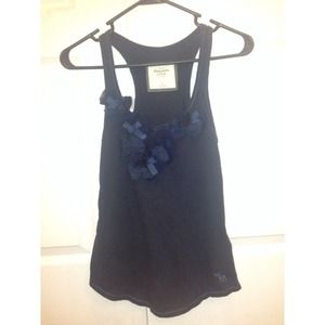 Navy Blue Aberxrombie & Fitch Tank Top