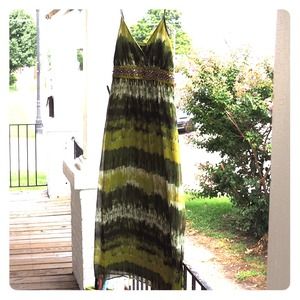 Ankle length maxi dress