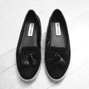 ❤️steve madden❤️loafer shoes black/yellow