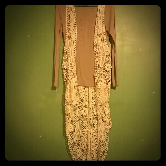 Crochet Hi-Low Vest (this is now on hold)