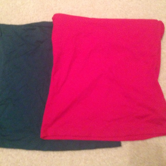 2 Zara tube tops