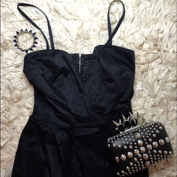 Asos black label cocktail party dress