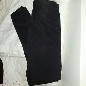 Black Uber high rise skinniest (bullhead)