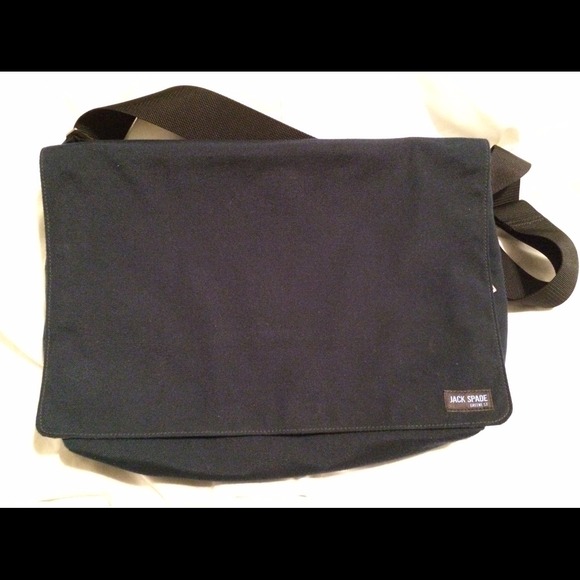 Jack spade navy blue messenger