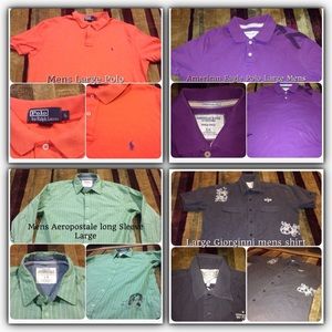 Mens Shirt Bundle 4 Shirts and men's Shorts Bundle