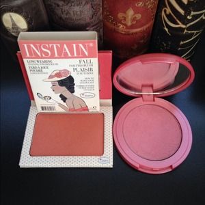 TheBalm Swiss Dot Blush and Tarte Dollface Blush