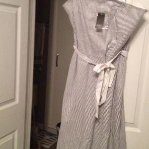 Ann Taylor Loft Seersucker dress