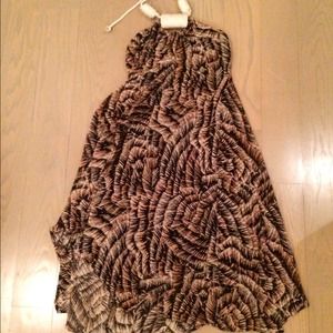 Tbags halter rope maxi dress