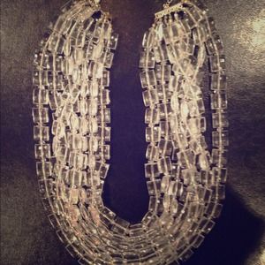 PRICE DROP!! Clear statement necklace