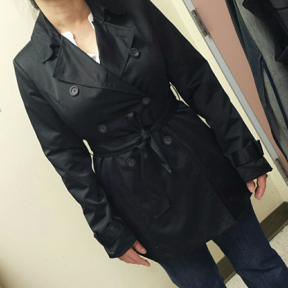 INC International Concepts Jackets & Blazers - INC black coat medium never worn