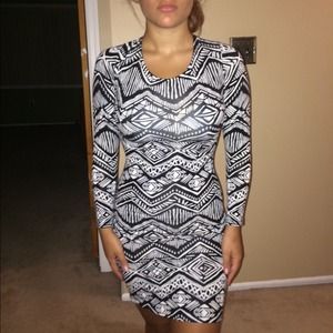 Tight aztec dress