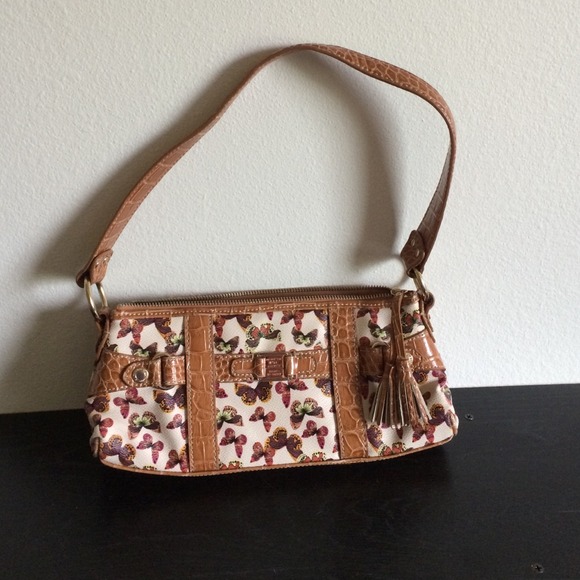 Liz Claiborne Butterfly Shoulder Bag