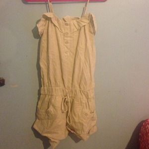 Cream colored romper