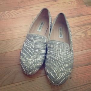 Steve Madden sparkle loafers
