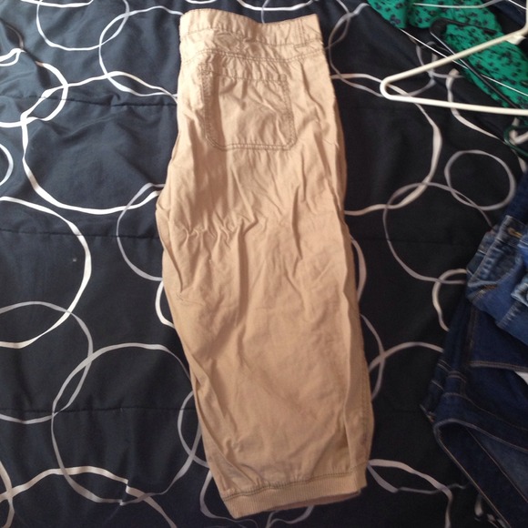 Khaki colored capris. Bundled - Picture 2 of 2