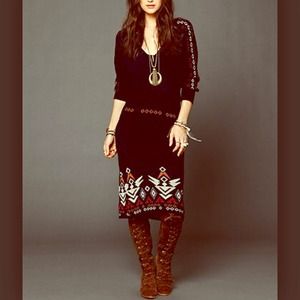 FP Back In the Day Sweater Dress RESERVED