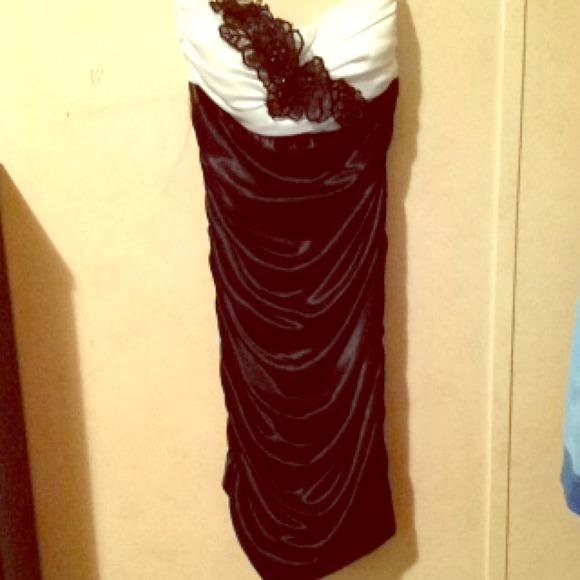 One shoulder homecoming dress