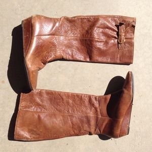 Cognac Steve Madden Boots