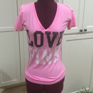 Pink Victoria secret shirt