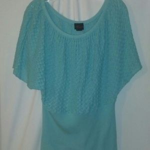 Torrid, turquoise top, size 0x