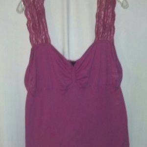 Torrid pink tank, size 3/4