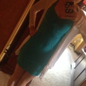 Turquoise dress