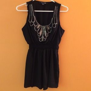 Forever 21 black tank
