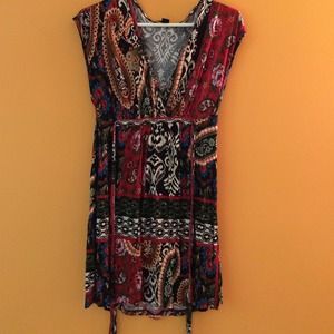 Forever 21 tribal print dress