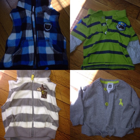 3 month boy shorts / vest $4 each