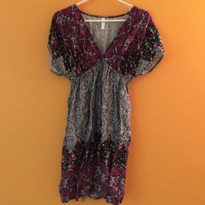 Xhilaration floral patterned dress