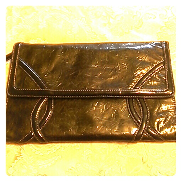 Green and Black Clutch