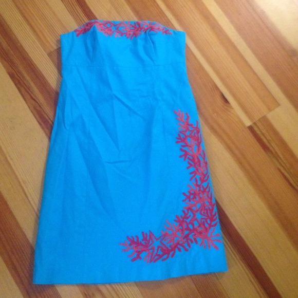 EEUC LILLY Putlitzer strapless dress