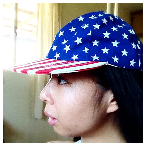 Sold in Bundle! Add-on for $7!!! American Flag Cap - Picture 2 of 3