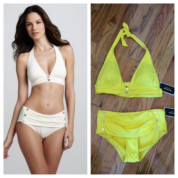 Juicy Couture Tops - NWT juicy couture Devine bikini retro m vintage