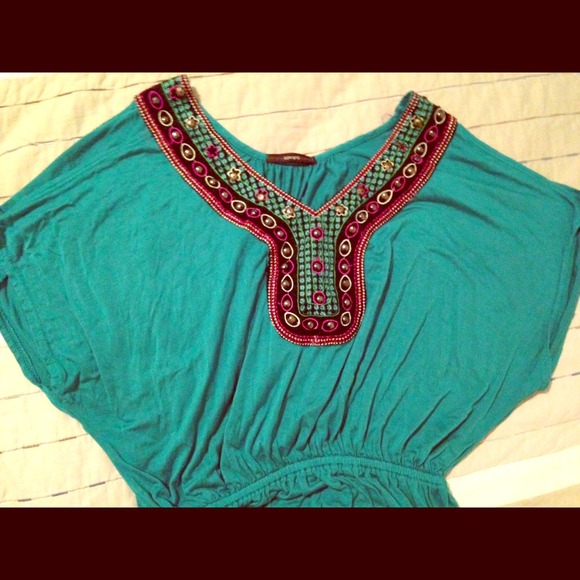 Pretty Teal Dress