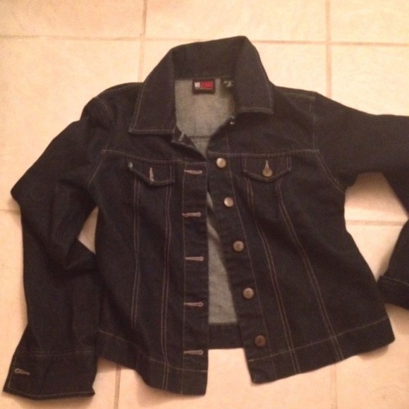 ❤️❤️SOLD EBAY❤️❤️Small NY & Co denim jean jacket