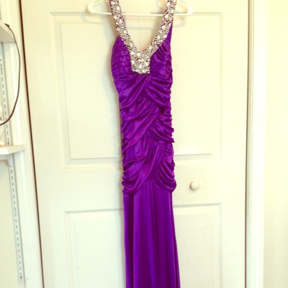 Electric Purple Prom/Formal Dress