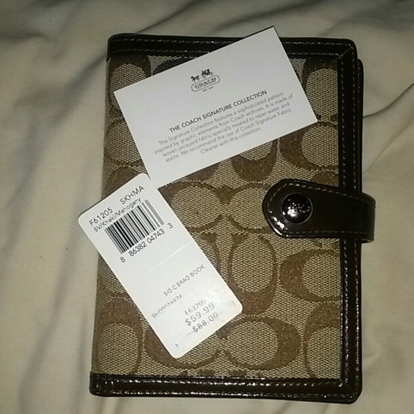 Bundle Coach Photo Album and,coach coin wallet.