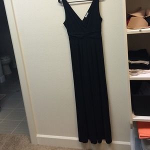 NWOT black maxi dress