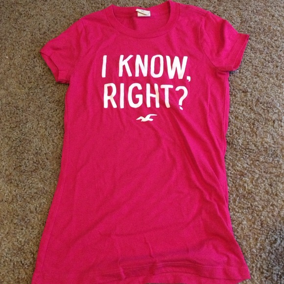 I know, right? shirt