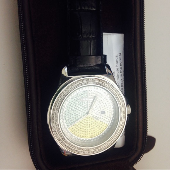 Diamond men's watch