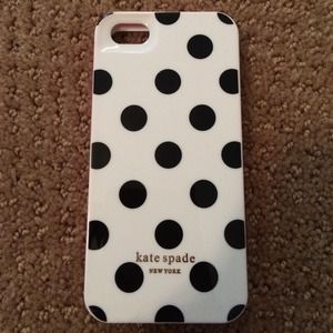 BRAND NEW Kate Spade polka dot iPhone 5/5s case