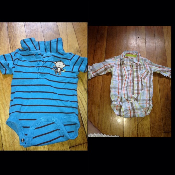 3 month onsies baby boy ($13) $2 each $11 for lot