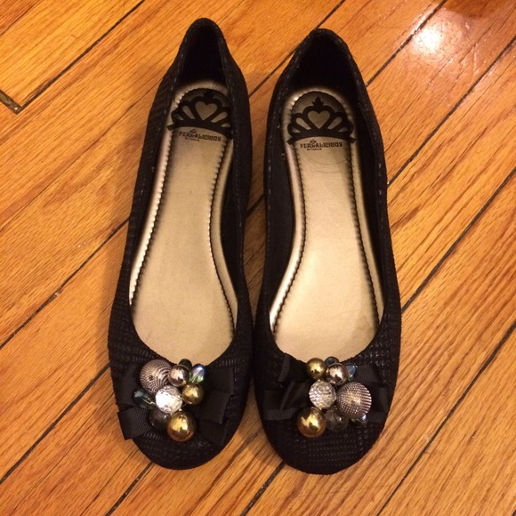 Fergalicious jewel flats
