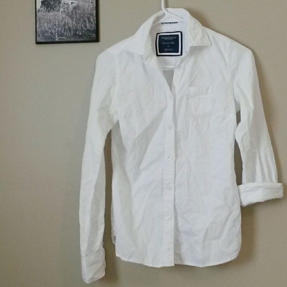 Reserved American Eagle white button down