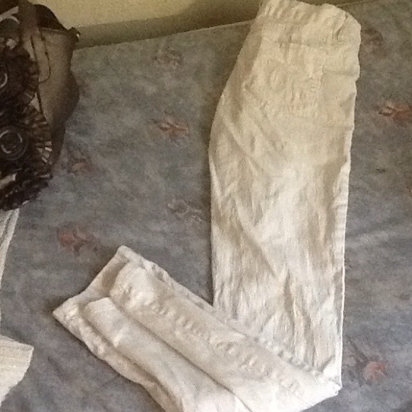 White pants