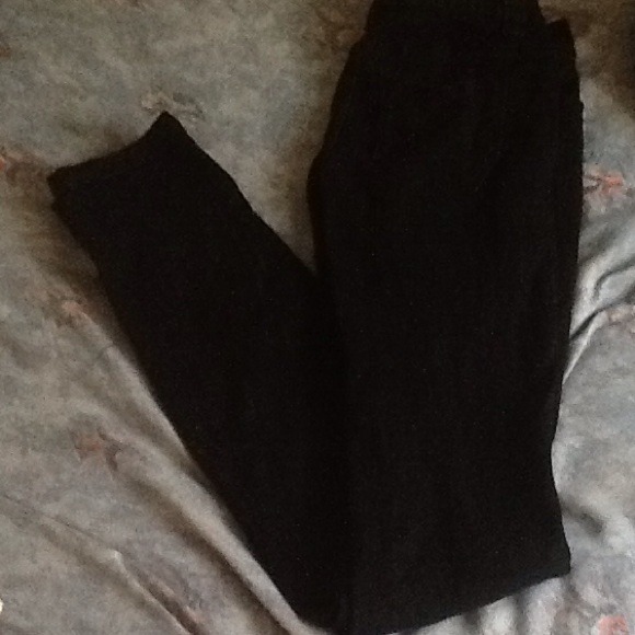 Faded Black Pants